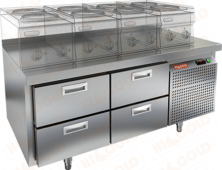 Стол морозильный HICOLD SN 22/BT LT