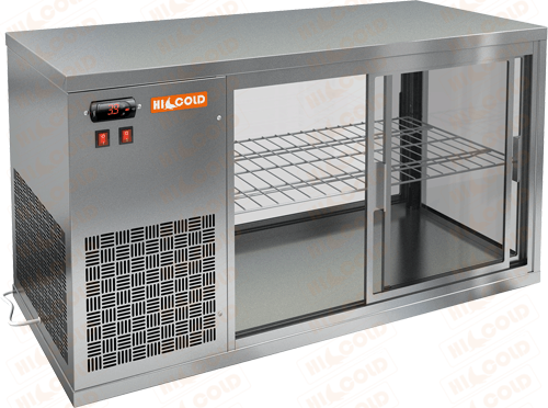 Настольная холодильная витрина сквозная HICOLD VRL T L/R