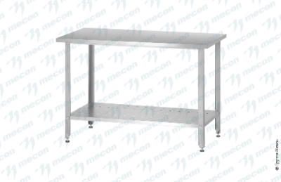 Стол производственный СПРн -  "Norma Ral" (полка перфорация, ножка угловая)