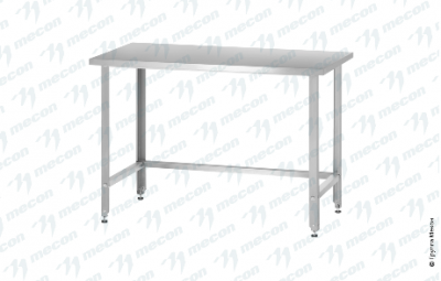 Стол производственный СПРн -  "Norma Ral" (полка-обвязка сварная, ножка угловая)