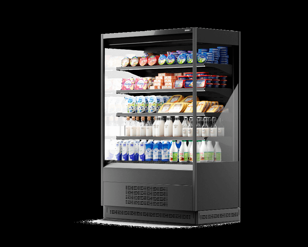 Среднетемпературный охлаждаемый стеллаж VEGA 070 H195 Plug-in