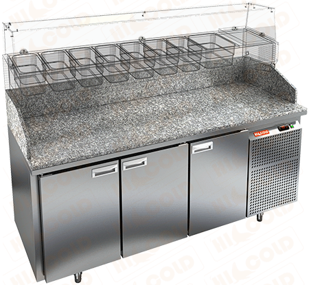 Стол охлаждаемый для пиццы HICOLD PZ3-111/GN