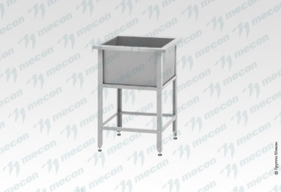 Ванна моечная ВМСн - Norma Zn, 3 м/о (ножка угловая)