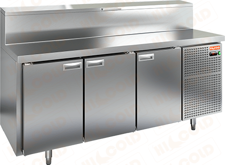 Стол холодильный для пиццы HICOLD PZ2-111/GN