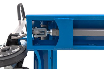 Гидравлическая тележка (рохля) PFAFF Silverline (г/п 2500 кг, 1150x540 мм)