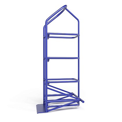 Тележка для перевозки 4-х баллонов с водой ВД 4 г/п 95 кг. без колес