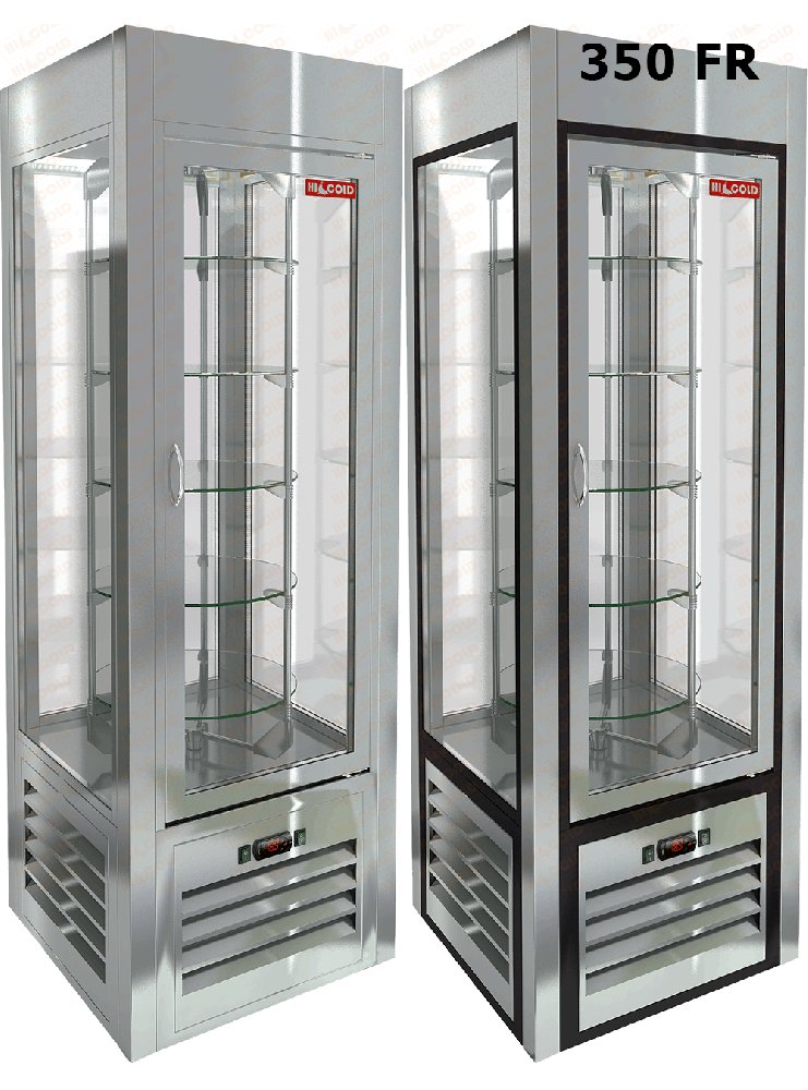 Витрина кондитерская вертикальная HICOLD VRC 350/350 FR