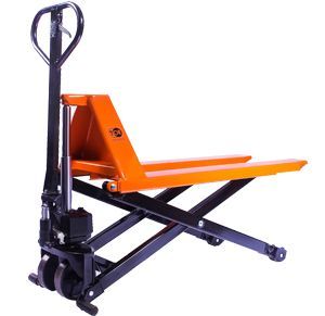 Тележка гидравлическая 1000 кг 1150 мм TOR JF с ножничным подъемом (полиуретановые колеса)