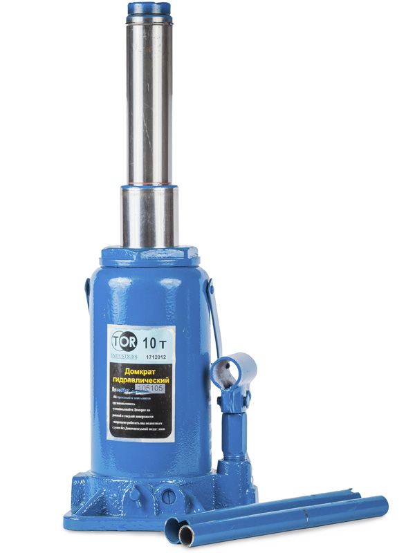 Домкрат гидравлический телескопический TOR ДГТ-12 г/п 12 т (2 уровня) (G)