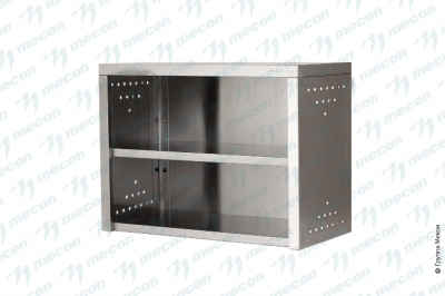 Полка навесная закрытая ПНЗн"Norma Zn", полка сплошная