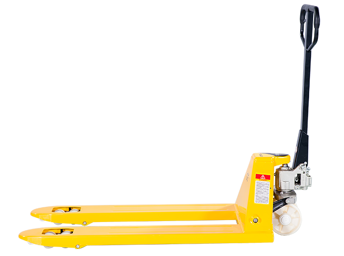 Тележка гидравлическая 2500 кг 2400 мм TOR PWH35-II (нейлоновые колеса)