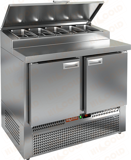 Стол охлаждаемый для пиццы HICOLD PZE1-11/GN