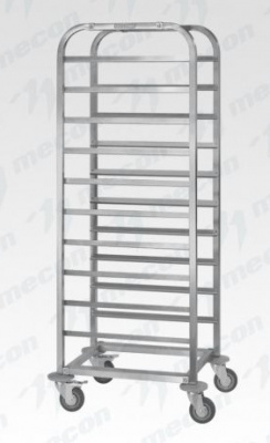 Тележка-шпилька ТШПп"Profi Inox", 18 уровней противней 400*600