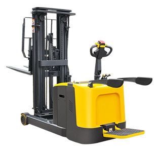 Штабелер самоходный 1,5 т 3,0 м XILIN CQD15R с раздвижными вилами и противовесом (с платформой)