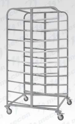 Тележка-шпилька ТШХп"Profi Inox", 9 уровней хлебных лотков 450*740