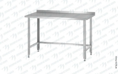 Стол производственный СПРн -  "Norma Inox", борт (полка-обвязка сварная, ножка угловая)