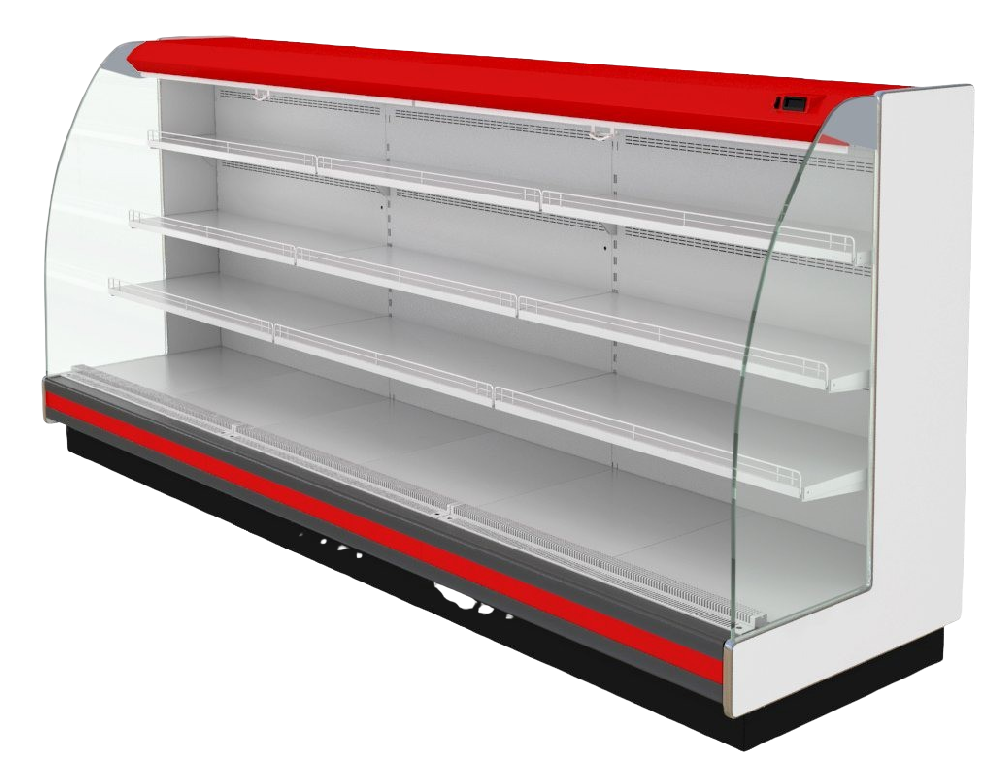 Пристенная витрина Варшава 160/94 ВХСп-3,75