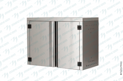 Полка навесная закрытая ПНЗн"Norma Zn", двери распашные