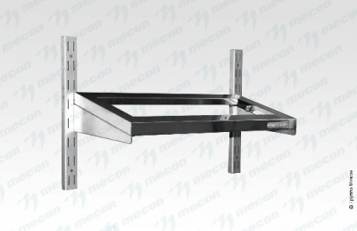 Полка наклонная под гастроемкости СПВб - 600*240 "Base", цинк