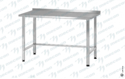 Стол производственный СПРн -  "Norma Ral", борт (полка-обвязка сварная; ножка профильная, тр. 40*40)