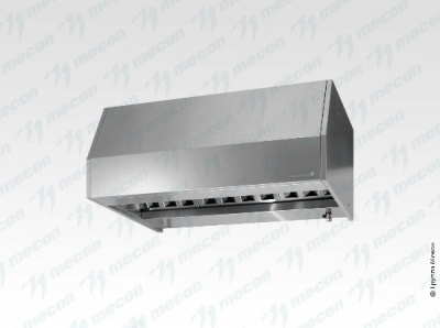 Зонт вытяжной закрытый ЗВЗб"Base", пристенный