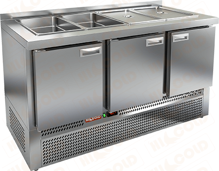 Cтол для салатов (саладетта) HICOLD SLE3-111GN