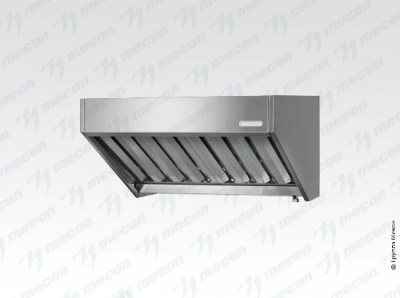 Зонт вытяжной открытый ЗВОб"Base", пристенный