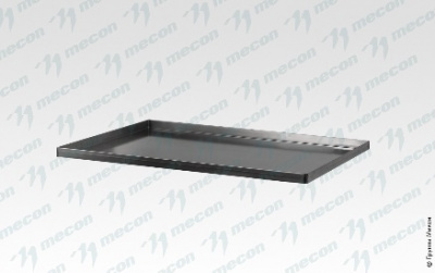 Противень для выпекания ПДВ, черная сталь, сплошной, 4 борта