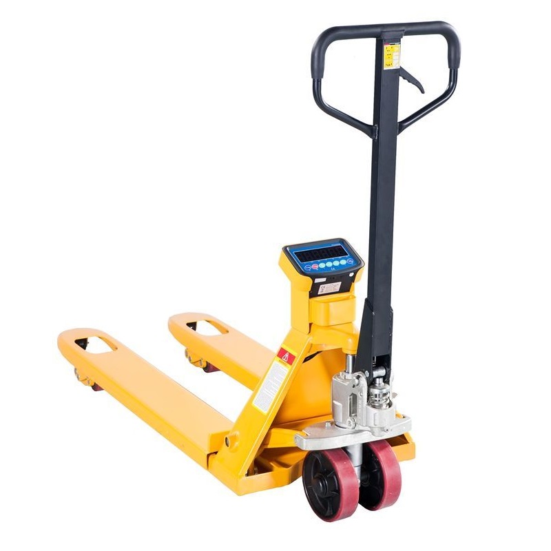 Тележка гидравлическая 3000кг TOR WH-30ES с весами