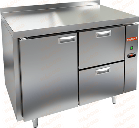 Столы холодильные и морозильные с выносными агрегатами HICOLD (с выдвижными ящиками)