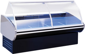 Низкотемпературная витрина MAGNUM F 1250 Д с боковинами