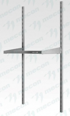 Система с переменной высотой СПВн - 600*300*1000 "Norma Inox" (направляющая 3 шт.;полка перфорация 8 шт.)