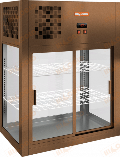 Настольная островная витрина HICOLD VRH O