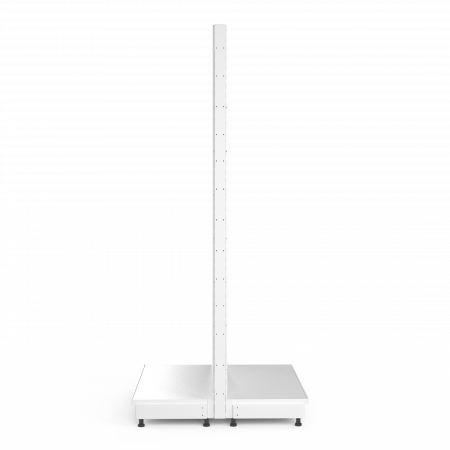 Перфорированный островной стеллаж