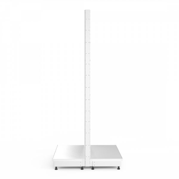 Перфорированный островной стеллаж