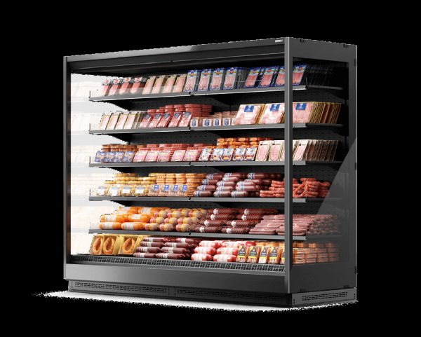 Среднетемпературный охлаждаемый стеллаж VEGA 070 H210