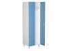 Шкаф для раздевалок WL 21-60 голубой/белый