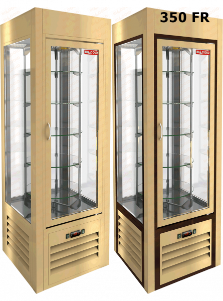 Витрина кондитерская вертикальная HICOLD VRC 350/350 FR