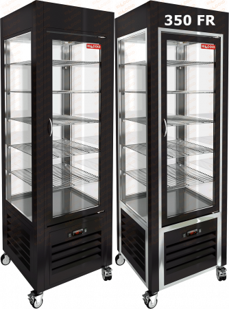 Витрина кондитерская вертикальная HICOLD VRC 350/350 FR