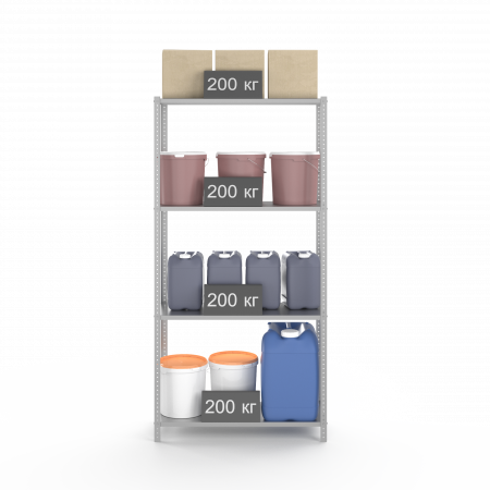 Стеллаж полочный