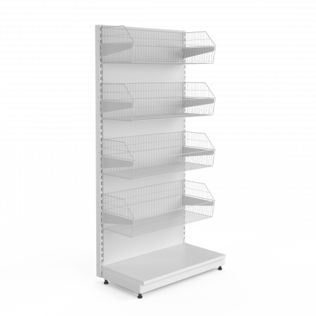 Стеллаж с корзинами