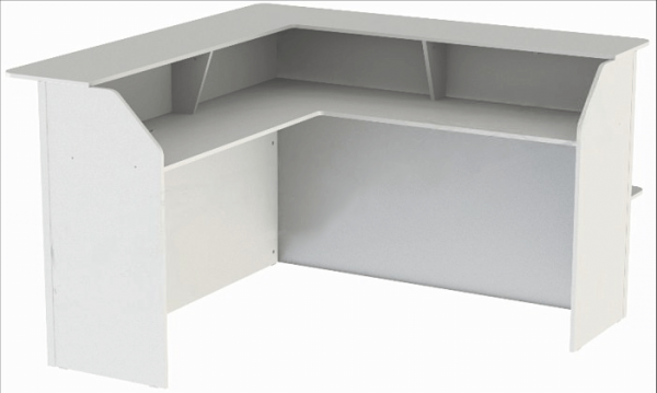 Стойка ресепшн правосторонняя ЛДСП 1500х1500(1200) мм h=1000 мм