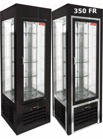 Витрина кондитерская вертикальная HICOLD VRC 350/350 FR
