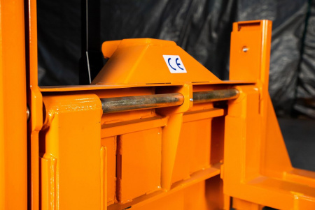 Тележка гидравлическая 1500 кг 800 мм XILIN HW для бездорожья (резиновые колеса)