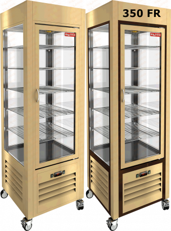 Витрина кондитерская вертикальная HICOLD VRC 350/350 FR