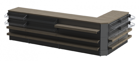 Кассовый модуль угловой