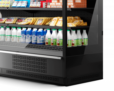 Среднетемпературный охлаждаемый стеллаж VEGA 080 H210 Plug-in