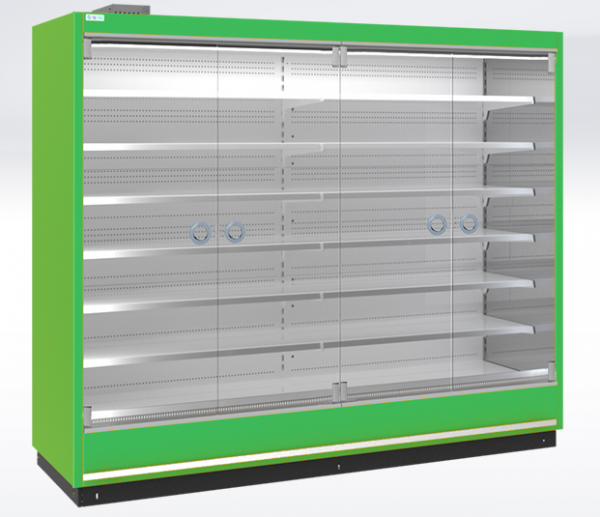 Охлаждаемые стеллажи RIMINI H10 SG (одинарное К-стекло)