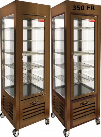 Витрина кондитерская вертикальная HICOLD VRC 350/350 FR
