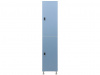 Шкаф для раздевалок WL 12-40 EL голубой/белый